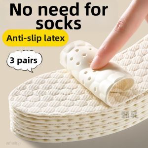 MICUI | Non-slip Sweat-absorbent Deodorizing Tea Flower Design Ultra-thin Insoles For Women