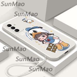 เคส Samsung A54 5G ปกการ์ตูนสาว CHA30