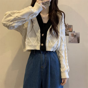 Áo Len Cardigan Dệt Kim Mềm Mại Màu Nâu Cà Phê Cổ Điển Cho Nữ Dáng Rộng Dài Đến Mắt Cá Chân Tay Dài Màu Trơn Mùa Thu Xuân