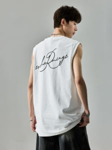 SZON | Casual Cotton Loose Fit Sleeveless Tshirt