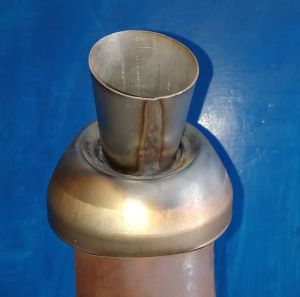 tutup knalpot recing model corong 45/50