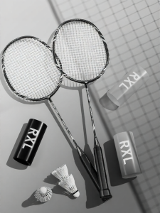 REXUELONG | Ultralight Full Carbon Fiber Durable Adult Badminton Racket Set