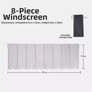 FANZHI | Windproof Collapsible Windshield