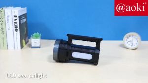 AOKI Senter Multifungsi 60W+16SMD Baterai lhitium li-po 8000mAh lampu lentera lampu darurat