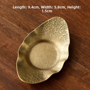 CIYIYAO | Handmade Retro Copper Cup Pad Anti-Heat Non-slip Round Tea Accessory