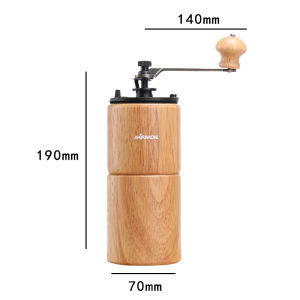 Timemore | Vintage Oak Hand-Crank Coffee Grinder