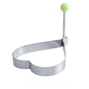 1/5pcs Stainless Steel Omelette Maker Heart Shaped Fried Egg Maker Breakfast Baking Model Mould Cooking Tools