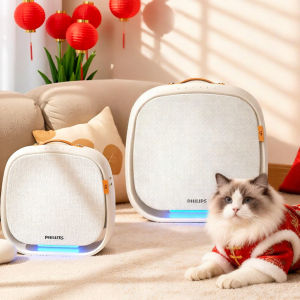 Philips | Máy Lọc Không Khí Xóa Mùi Thú Cưng và Nhà 0.003um