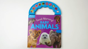 Baby Animals My First Sound Book With 10 Buttons Sounds & Carry Along Handle For Kids