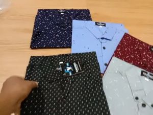 Kemeja Lengan Pendek Anak Laki-Laki & Pria Remaja Dewasa
