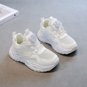 Childrens Ventilated Running Shoes Anti-Slip Soft Sole