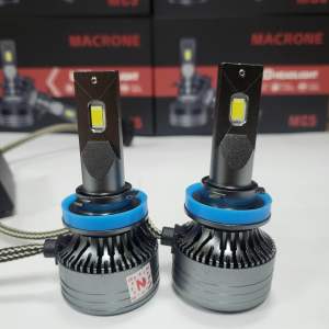Lampu led mobil utama H1 H4 H7 H11 HB3 HB4 HIR2 LED MACRONE MC5 45W 6000K Garansi 1tahun