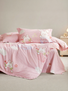 Luolai Kids | Cartoon Childrens Winter Warm Flannel Bedding Set 4PCS