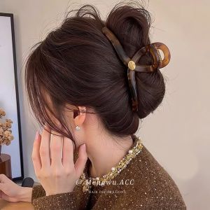 MENGWU | Elegant Retro Shark Hair Clip