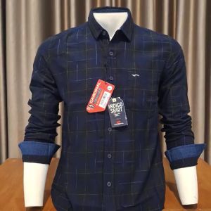 Kemeja Jeans - C2118J02H Slim Fit Pria Cardinal