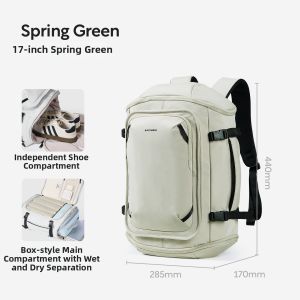 AJI | Large Capacity Lightweight Waterproof Backpack For Travel Commute