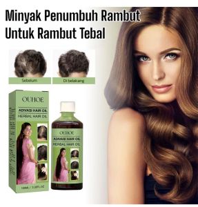 Minyak Rambut Herbal: Penumbuh Rambut & Anti Rambut Rontok