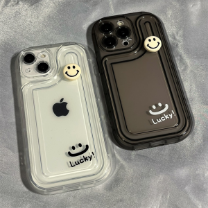 Transparent Silicone Bubble Protection Case for iPhone 14 pro Max Apple 13 Series New Model 13 pro Advanced Feel 14 pro Anti-Fall Soft Shell