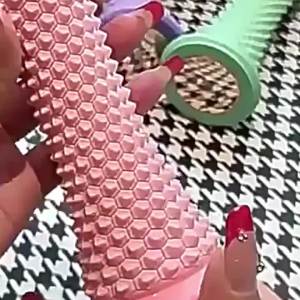 Foot Massage Roller Yoga Massage Ball Plantar Fascia Roller Muscle Relaxation Care Plastic Manual Foot Massager