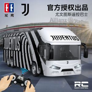 DOUBLE E Officially Licensed Juventus FC 1:18 Scale 2.4GHz Remote Control Bus