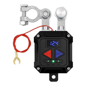 RYSJM | 12V 24V Smart Car Switch Battery Detection Remote Controls Power Cutoff Low Voltage Protection Car Battery Protection Universal