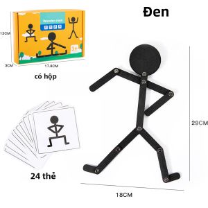 Trẻ Em Montessori Đồ Chơi Xếp Hình Bằng Gỗ Giáo Dục Thể Thao Tư Thế Ghép Hình Đồ Chơi Học Tập Sớm Để Cải Thiện Kỹ Năng Thực Hành Bảng Bận Rộn Quà Tặng Dành Cho Trẻ Từ 3-6 Tuổi