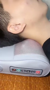 LazMall SALE [MUA 1 TẶNG 1] Gối Massage - Máy Mát Xa Cổ /Vai/Gáy/Lưng…Xung Điện Hồng Ngoại 20 Bi Lăn  Máy Massage Hồng Ngoại Massage Cao Cấp Công Nghệ Nhật Bản Xua Tan Căng Thẳng Mệt Mõi Hiệu Quả Với 3 Chế Độ Massage 6 Nút Điều Khiển -GIAO HỎA TỐC