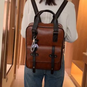 Women Leather Backpack: A High-Capacity & Stylish Choice for Students