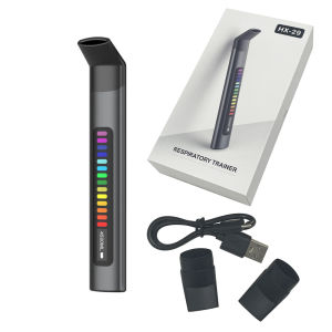 Máy Tập Thở Điện Tử Dành Cho Chạy Bộ Leo Núi Yoga - Máy Kiểm Tra Sức Khỏe Hô Hấp Để Tăng Cường Sức Sống