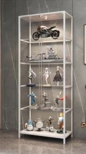 EUREKA 2.5ft Glass Display Cabinet Tempered Steel / Almari Kaca DSC2020/2021/2023 (Delivery & Installation Klang Valley ONLY)