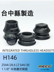 NECO Mountain/Road Headset Road Bike Mountain Bike 44-44mm Bearing Bicycle Head Wrist Set
