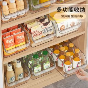 Kitchen Fridge Storage Box Drawer Organizer Egg Food Preservation Container Utensil Storage Solution Home Organization Tool