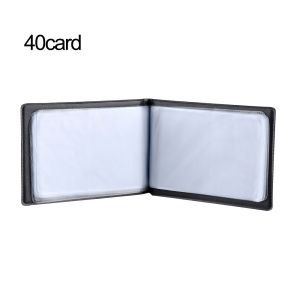 Leather 40/120/180/240/300 Cards ID Credit Card Holder Book Case Organizer Business Cards ID Credit Card Holder Case