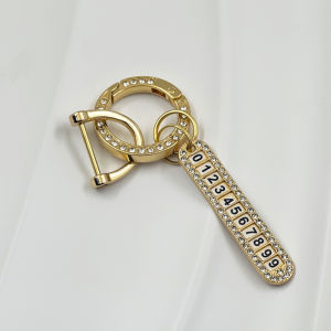 ป้ายทะเบียนป้องกันการสูญหายแบบสากลหมายเลขกุญแจรถป้องกันการสูญหายกุญแจป้องกันการสูญหายการตกแต่งพวงกุญแจ