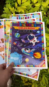 A4การ์ตูนสมุดระบายสีเด็กโรงเรียนอนุบาลของใช้สมุดวาดภาพระบายสีสำหรับเด็กสมุดระบายสีเด็กระบายสีหนังสือหนังสือกราฟฟิตีด้วย