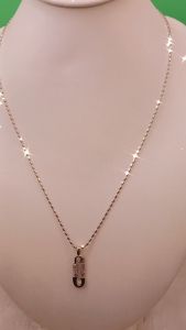 Kalung Set Delia 03 Erika Alloy Lapis Mas 18K Permata Zircon KP017S