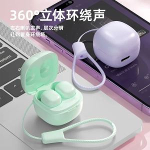 ใหม่ชุดหูฟังบลูทูธไร้สายลดเสียงรบกวนโทรศัพท์มือถือมินิสเตอริโอคุ้มค่าสูงแบตเตอรี่อายุการใช้งานยาวนานพิเศษกันน้ำชุดหูฟัง5.0บลูทูธชุดหูฟังแฟชั่นอเนกประสงค์