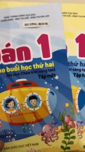 Sách - Combo Toán 1 Tập 1+ 2 – Dành cho buổi học thứ hai (Bộ sách Chân trời sáng tạo) - MN