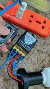 [HCM]Công tắc điện thông minh điều khiển từ xa Công suất 30A-4000W chức năng học lệnh từ nhiều điều khiển