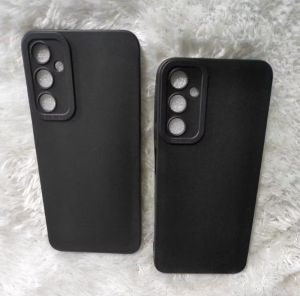 Softcase Original Space Tpu Samsung A05S Slicon Case Casing Clear Space Hitam Bening Transparan protec pro pelindung camera Original