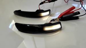 LED Dynamic Turn Signal Light Flowing Water Blinker Flashing Light For Ford Kuga Escape  2013 2014 2015 2016 2017 2018