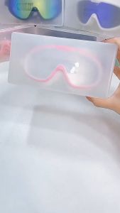 Large Frame Swimming Goggles with Earplugs for Kids High Quality Childrens Antifog Swim Pool Glasses Waterproof HD Swim Eyewear
