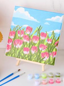 DIY Cartoon Anime Landscape Chinese Style Paint By Number Kit