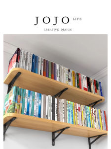 Wall-Mounted Storage Rack Simple Modern Style Wooden Board Organizer Shelf Home Decor Practical Economic Choice Straight Design