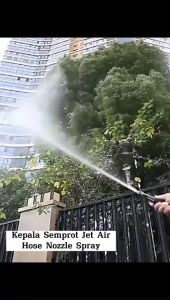 Kepala Semprotan Selang Air Hose Nozzle Water Jet Spray Alat Penyemprot Penyiram Tanaman- HOMIA
