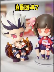 TOY - 盲盒玩具 - onmyoji 阴阳师の道式神Q版手办-火酒吞童子茨木晴明
