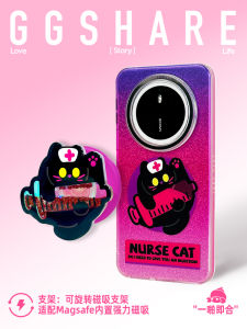 Original Design Nurse Cat Phone Case for Huawei Pura70pro Mate60pro New Model Protective Cover Small Cartoon Anti-Fall Unique Style
