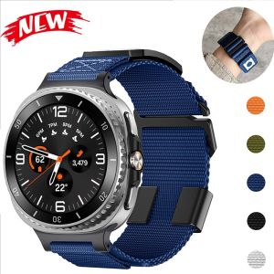 NEW Design Nylon Band for Samsung Watch 8/8Classic Strap Sport Watchband Accessories Bracelet for Galaxy Watch 8 44mm 40mm