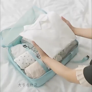 7 ชิ้น กระเป๋าจัดระเบียบ กระเป๋าชุด ถุงจัดระเบียบ กระเป๋าจัดระเบียบเซต เดินทาง กันน้ำ ความจุใหญ่ polyester กระเป๋าจัดระเบียบกระเป๋าเดินทาง ชิ้นกระเป๋าจัดระเบียบใส่เสื้อผ้า ทนทาน พกพาสะดวก