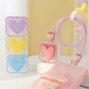 ZAY Casing Pelindung Kabel Data Gaya Gelombang Penutup Pengisi Daya Cepat 18/20W untuk IP